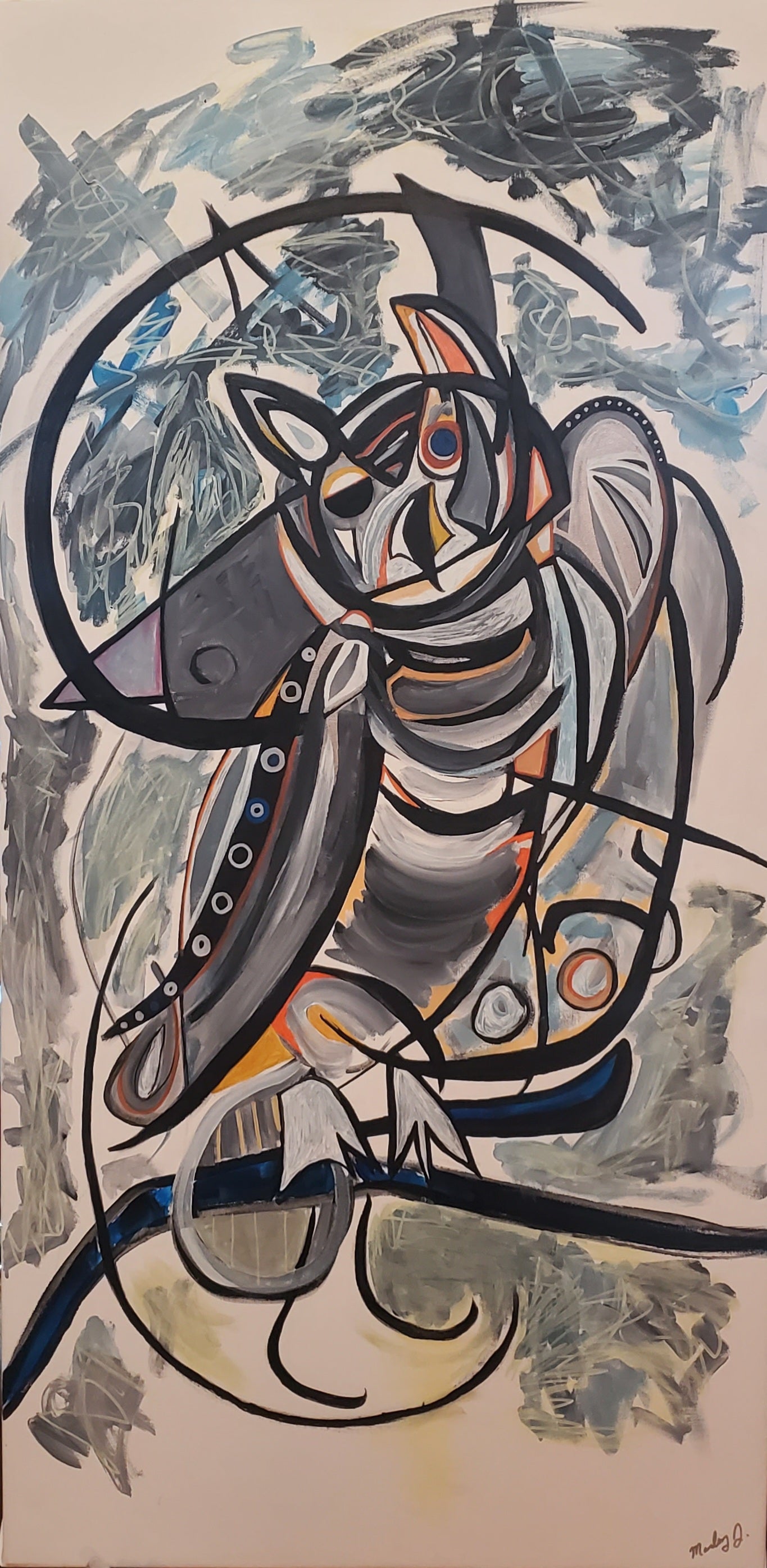 Eye for an Eye - 48 x 24 x 1.5