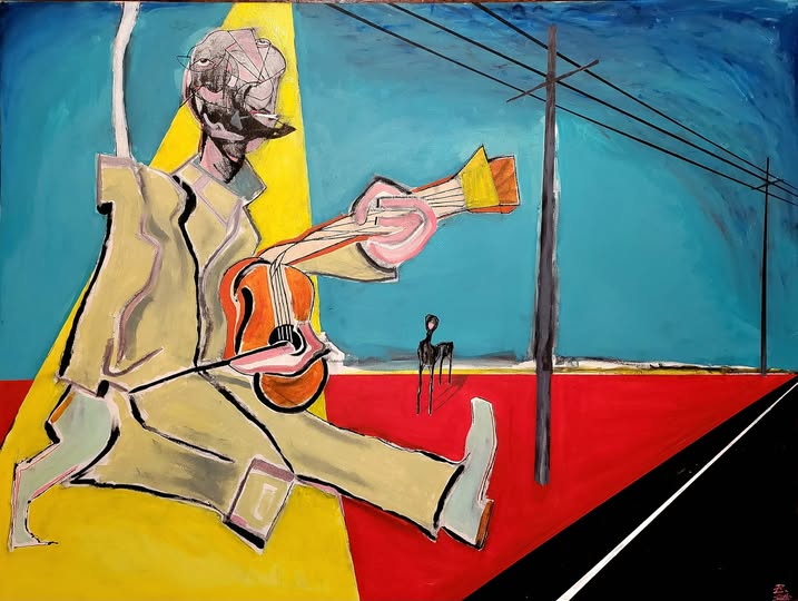 Chikhai Bardo, the last show - 36 x 48
