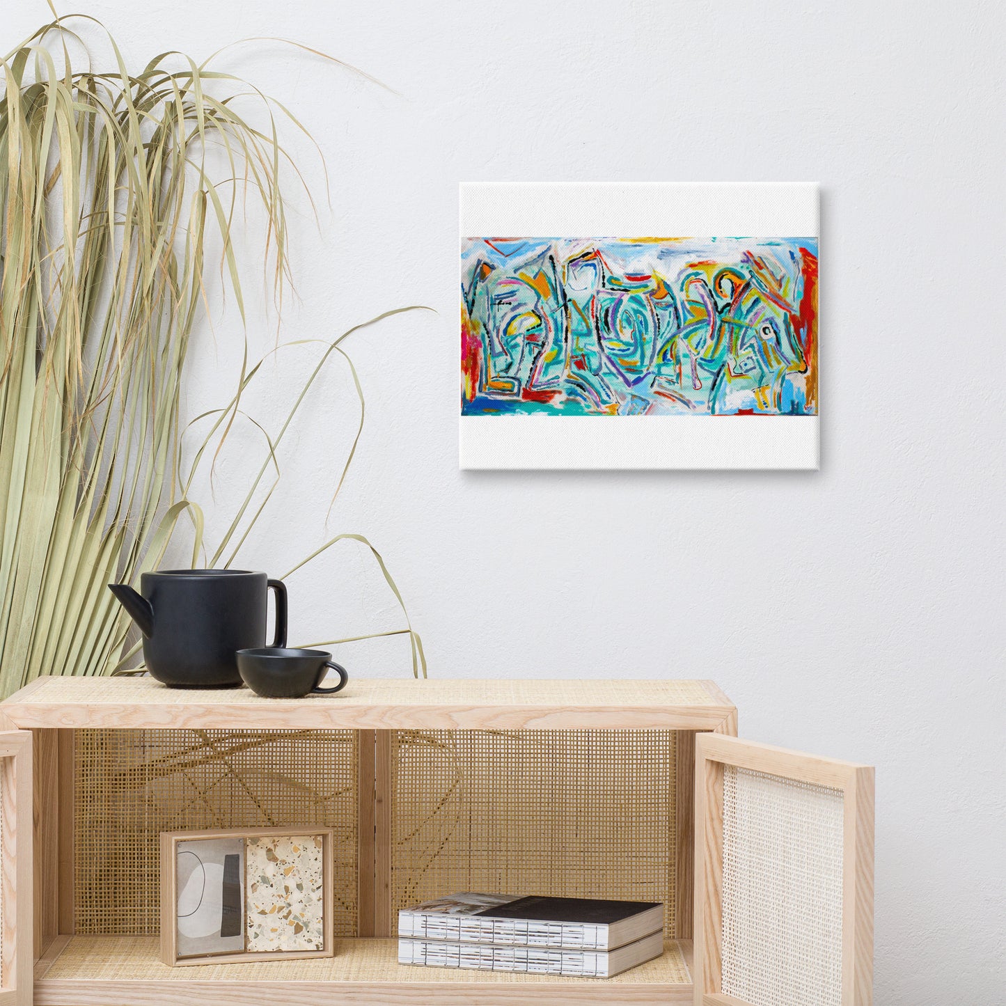 Bull In Dance - Canvas Print