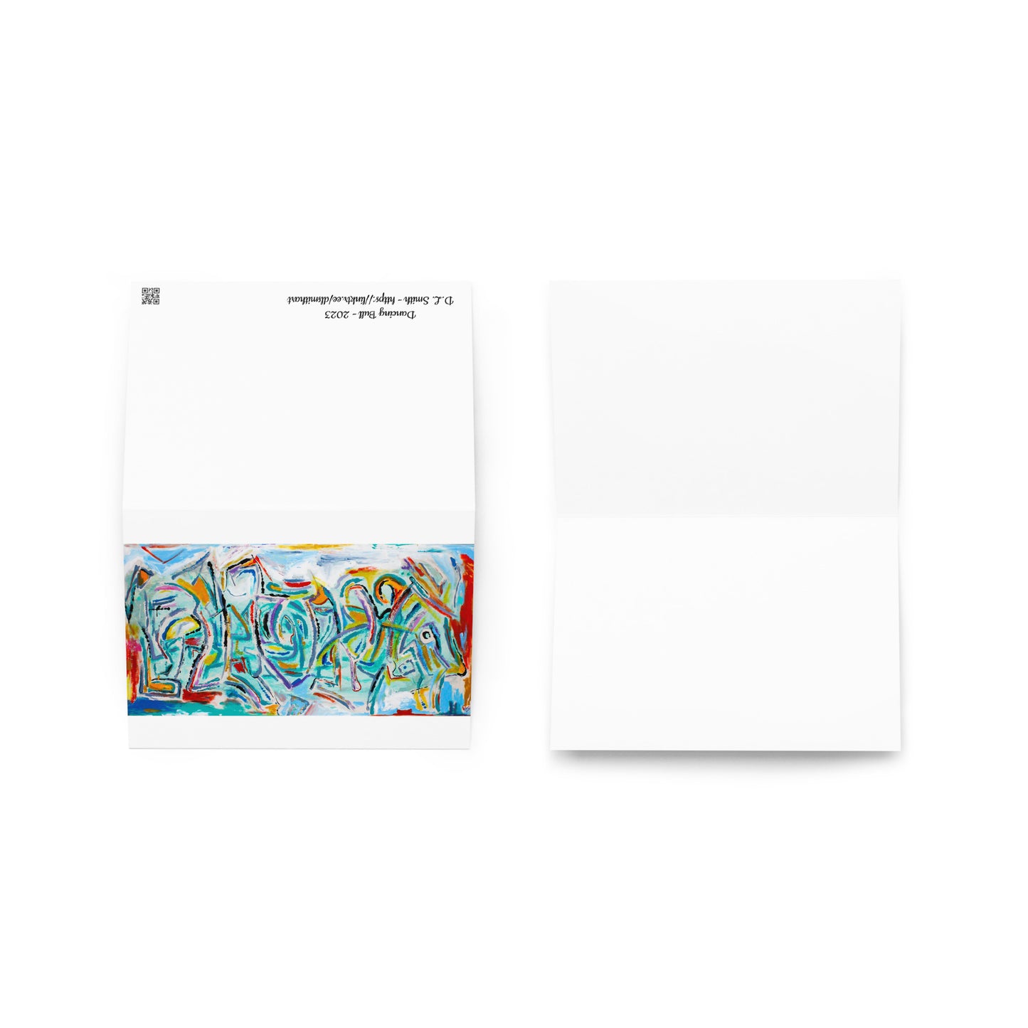Bull In Dance - Greeting card