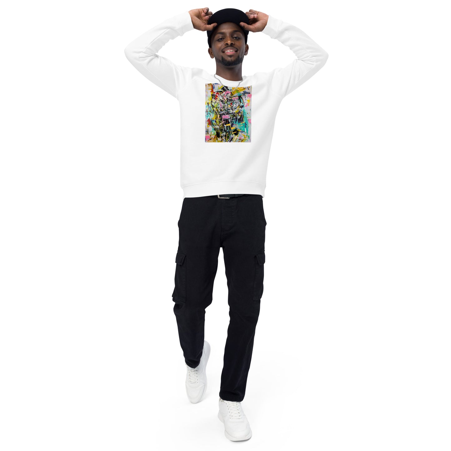 The Lovers Unisex Organic Raglan Sweatshirt