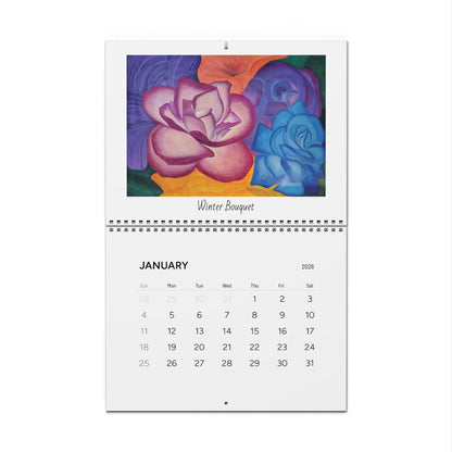 Wall Calendars - Flowers - Marley J. (2026)