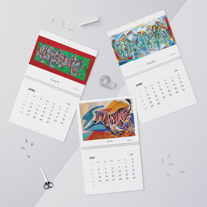Wall Calendars - The Animals - Paintings by D.L. Smith & Marley J. (2026)