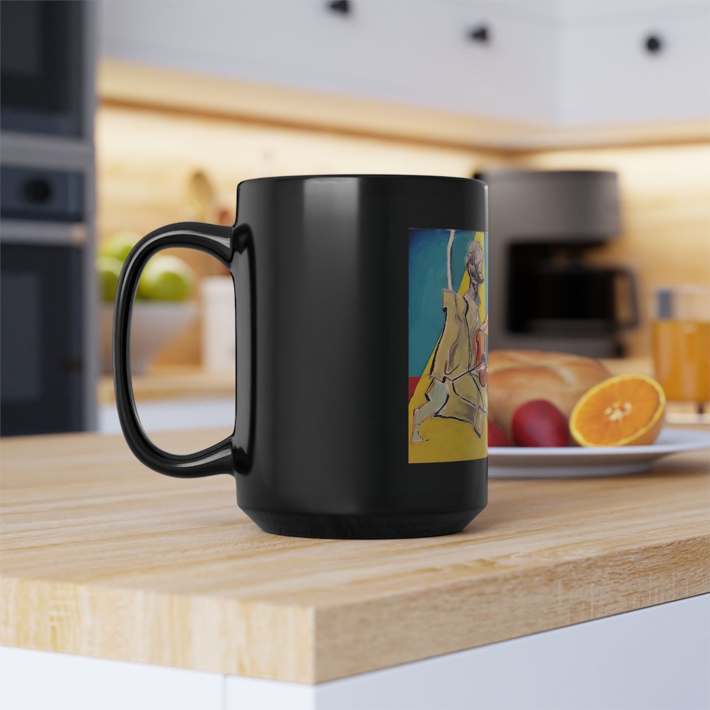 Guitarrista al Borde de la Muerte - Black Mug (11oz, 15oz)