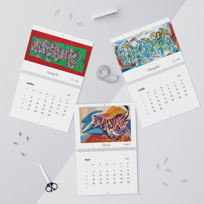 Wall Calendars - The Animals - Paintings by D.L. Smith & Marley J. (2026)