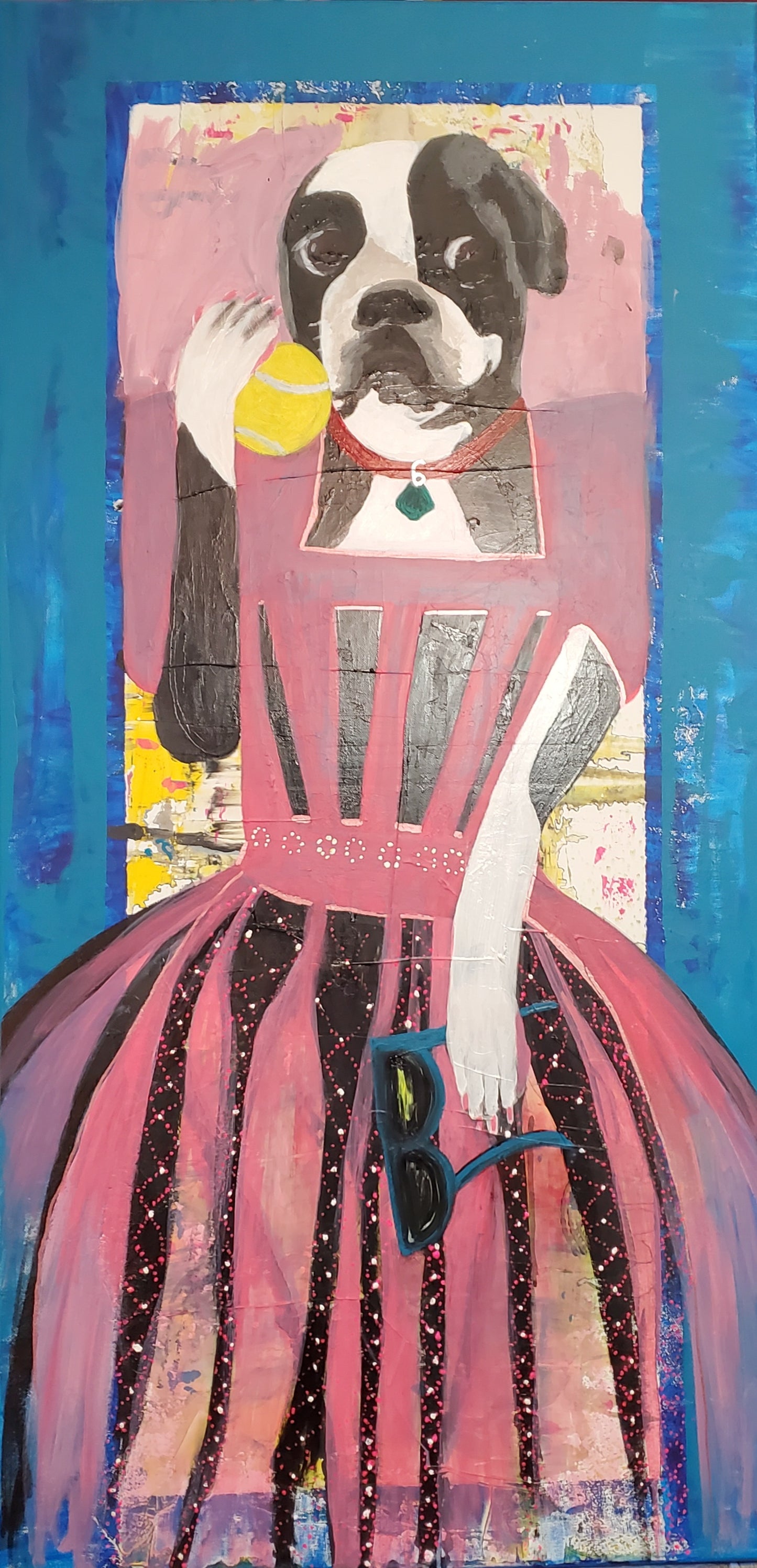 Real Girl  48 x 24 in - NOT FOR SALE