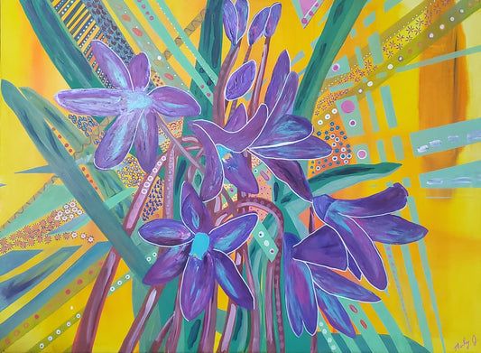 Snow Glories - 24 x 36