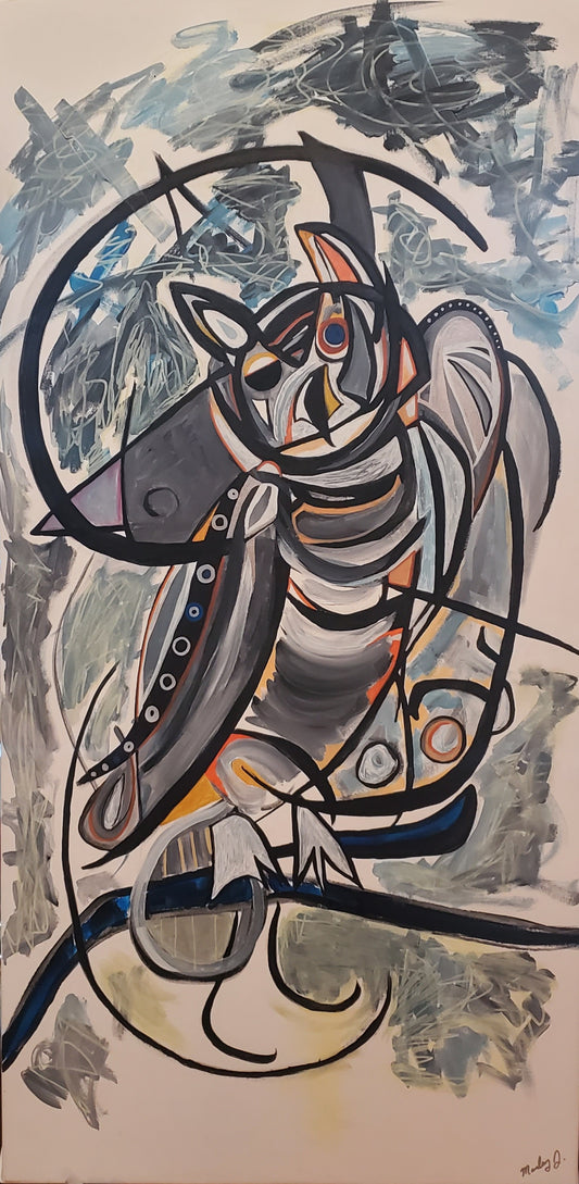 Eye for an Eye - 48 x 24 x 1.5