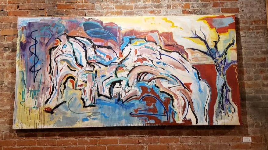 Territorial 48 x 96 in