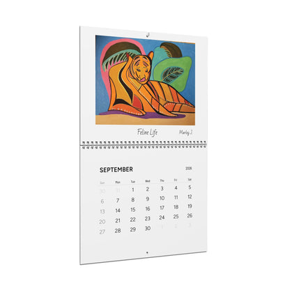 Wall Calendars - The Animals - Paintings by D.L. Smith & Marley J. (2026)