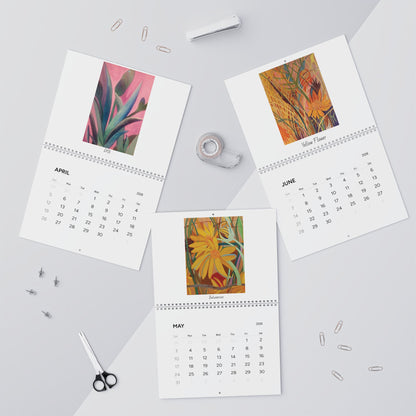 Wall Calendars - Flowers - Marley J. (2026)