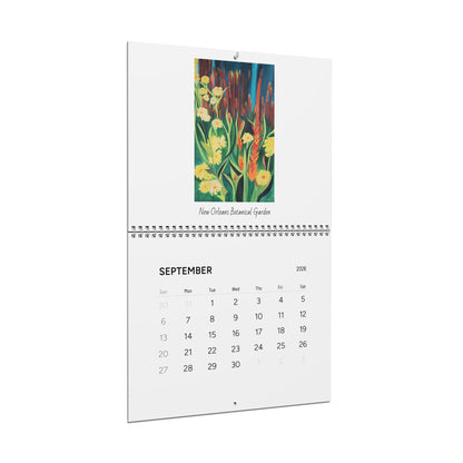 Wall Calendars - Flowers - Marley J. (2026)
