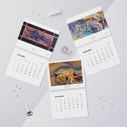 Wall Calendars - The Animals - Paintings by D.L. Smith & Marley J. (2026)