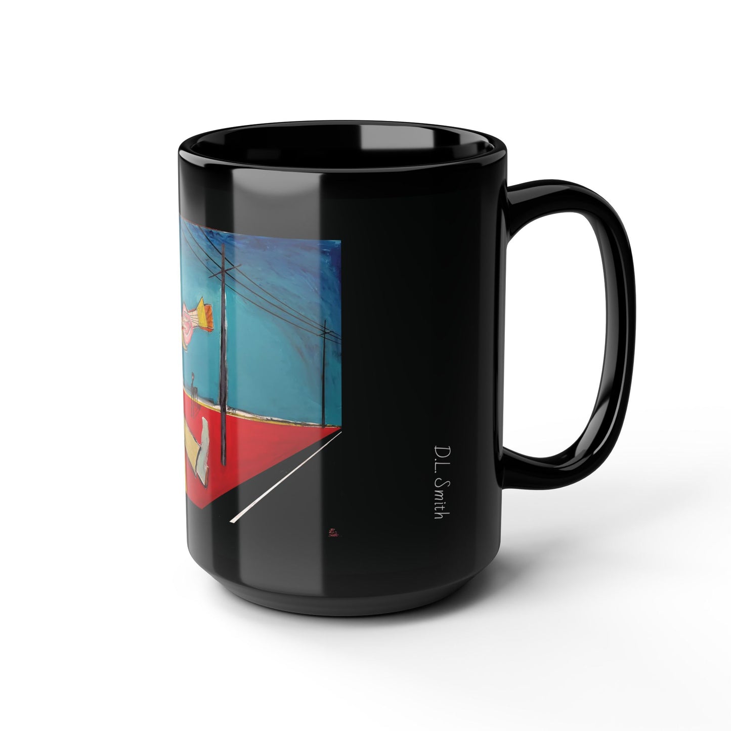 Guitarrista al Borde de la Muerte - Black Mug (11oz, 15oz)