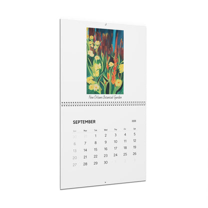 Wall Calendars - Flowers - Marley J. (2026)