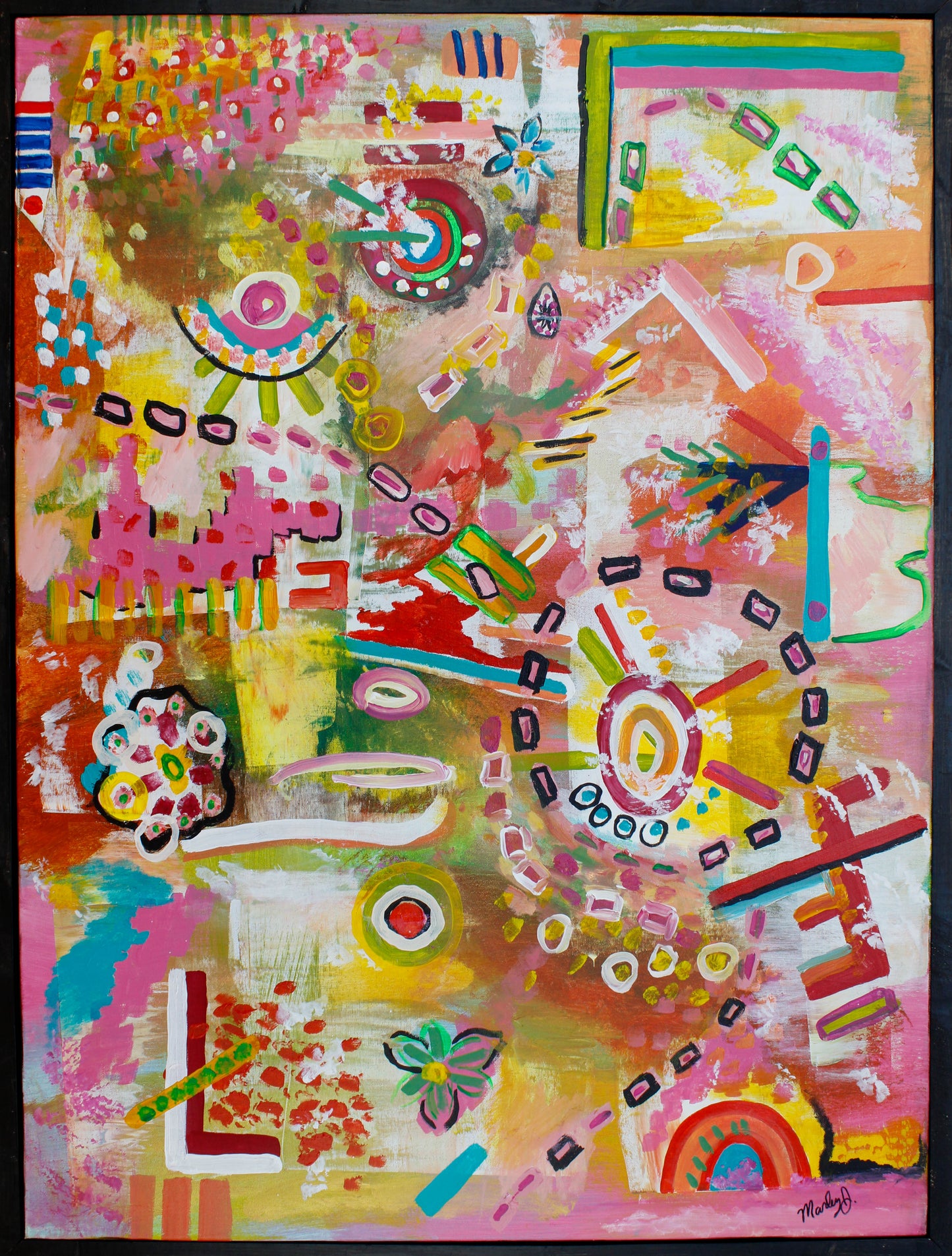 Carnival of Flowers 40 x 30 in