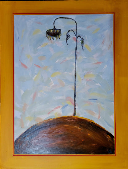 Navel Gazing - 48 x 36 x 3