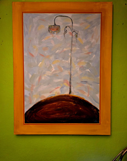 Navel Gazing - 48 x 36 x 3