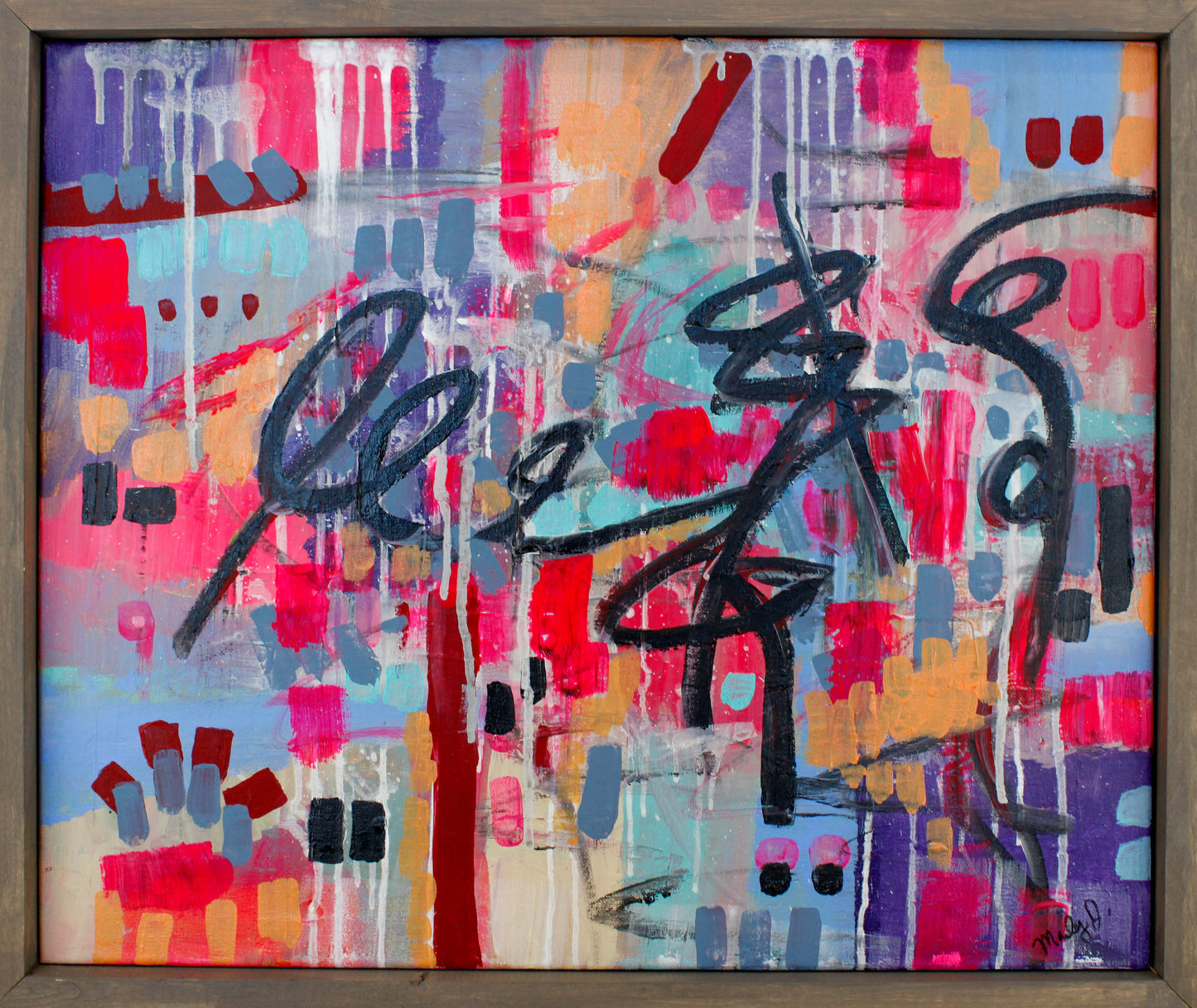 Lilac and Lipstick 20 x 24 in