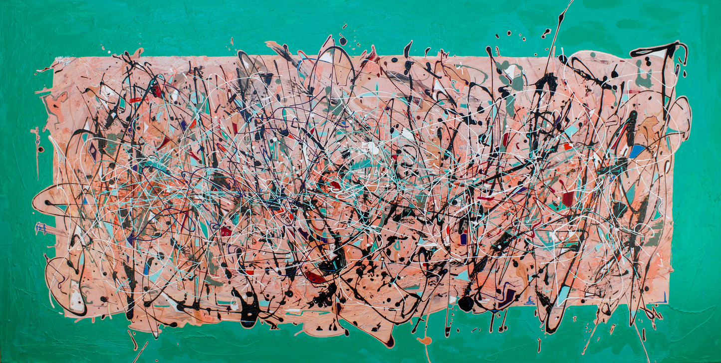 Music in the Flesh 24 x 48 in