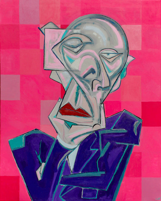 The Critic 60 x 48 in