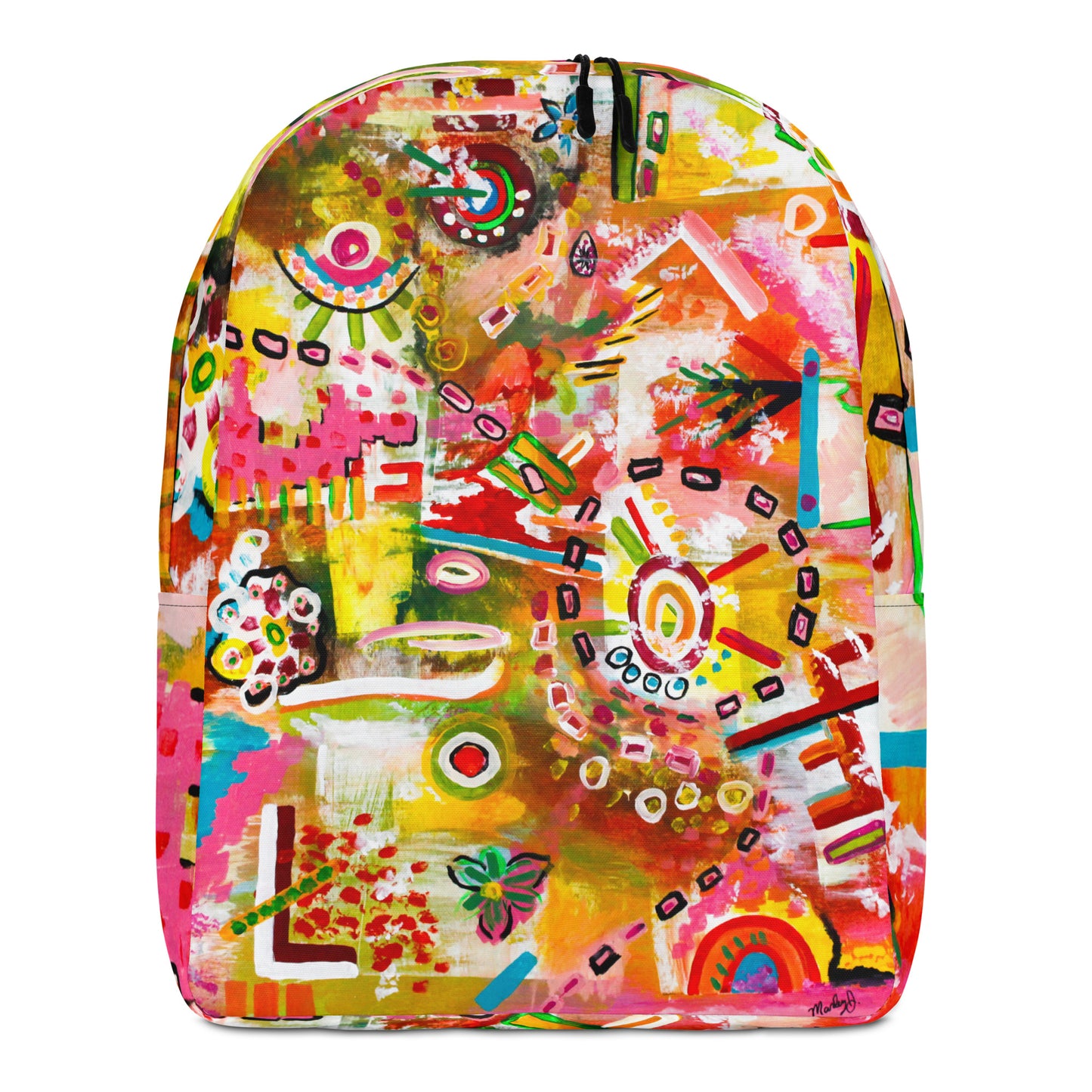 Carnival of Flowers Minimalist Backpack