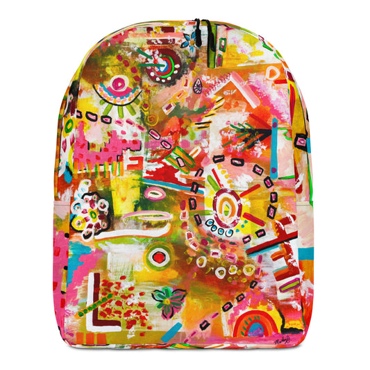 Carnival of Flowers Minimalist Backpack