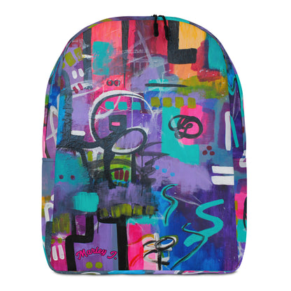 Code of Flowers Minimalist Backpack