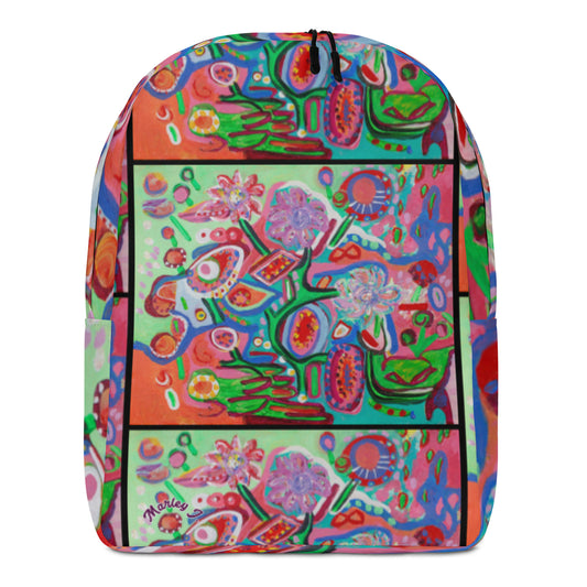 Lollipop Flowers Minimalist Backpack