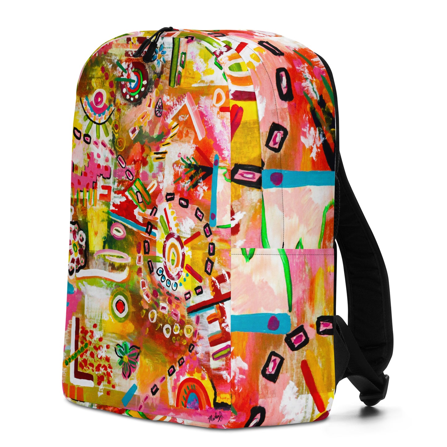 Carnival of Flowers Minimalist Backpack