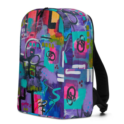Code of Flowers Minimalist Backpack