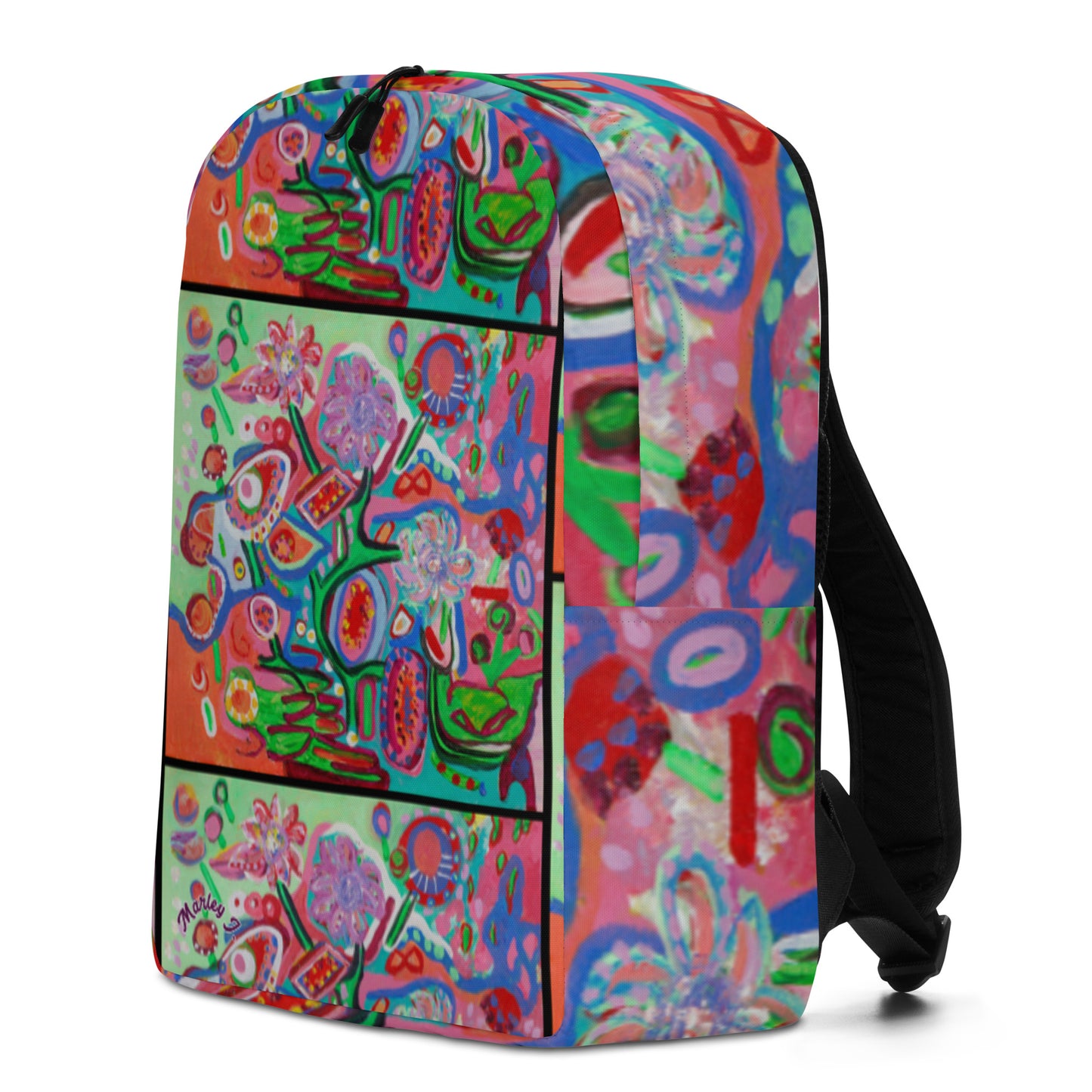 Lollipop Flowers Minimalist Backpack