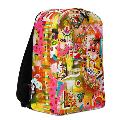 Carnival of Flowers Minimalist Backpack