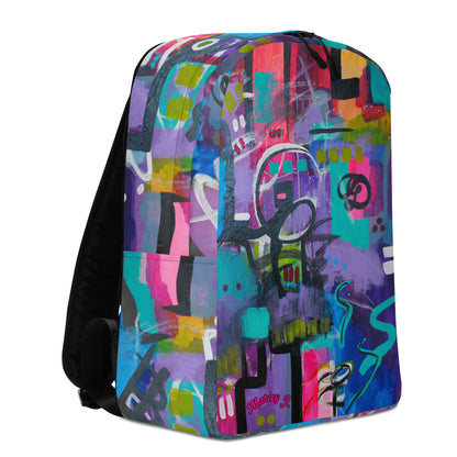 Code of Flowers Minimalist Backpack