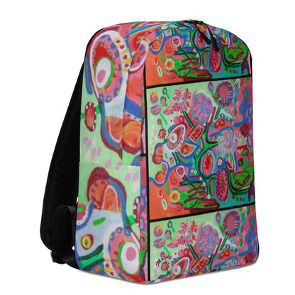 Lollipop Flowers Minimalist Backpack