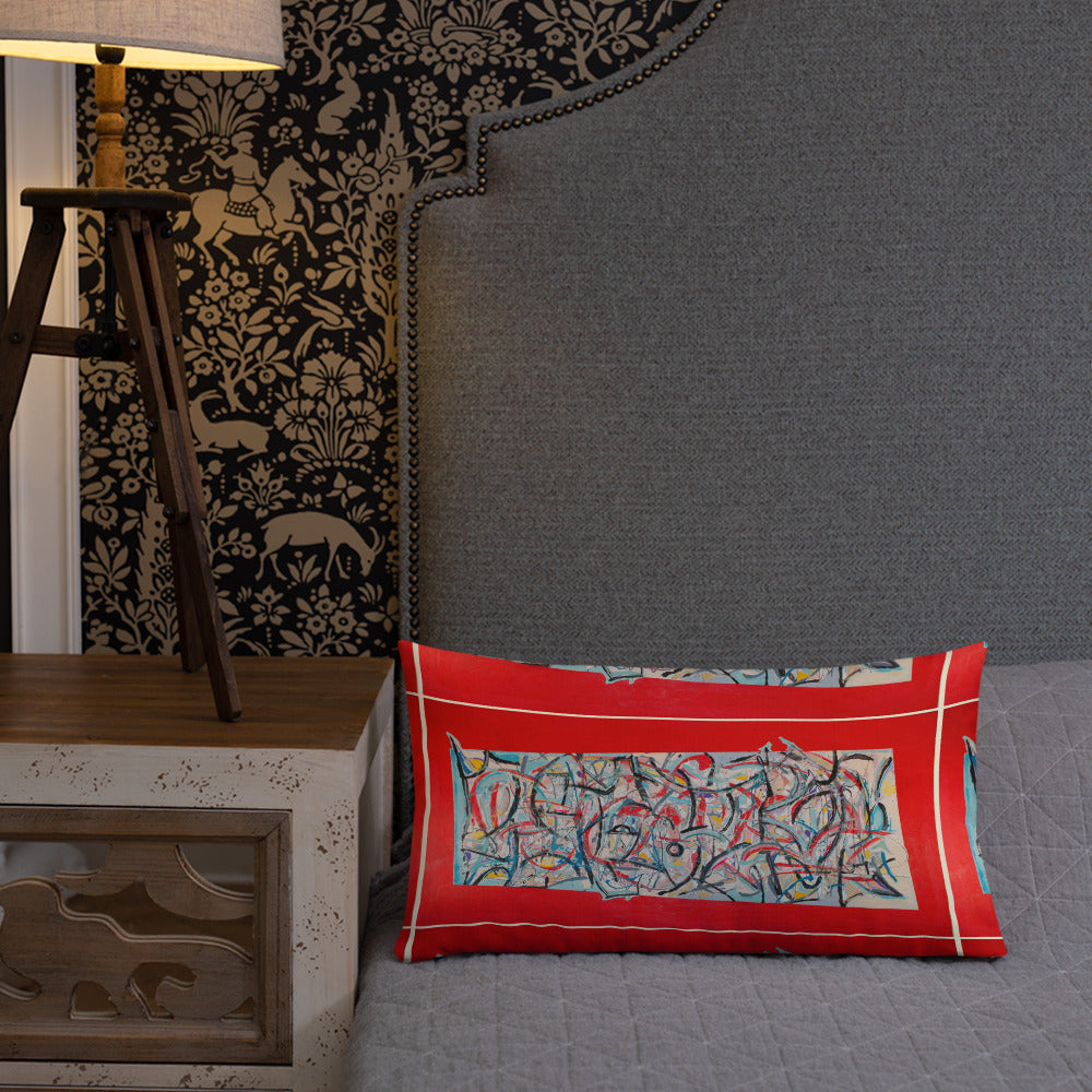 Feast & Animalistic Vitatlity Premium Pillow