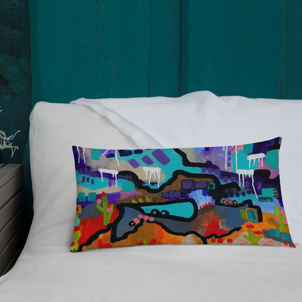 Road Trip Premium Pillow