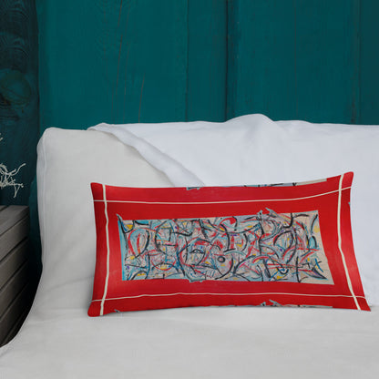 Feast & Animalistic Vitatlity Premium Pillow