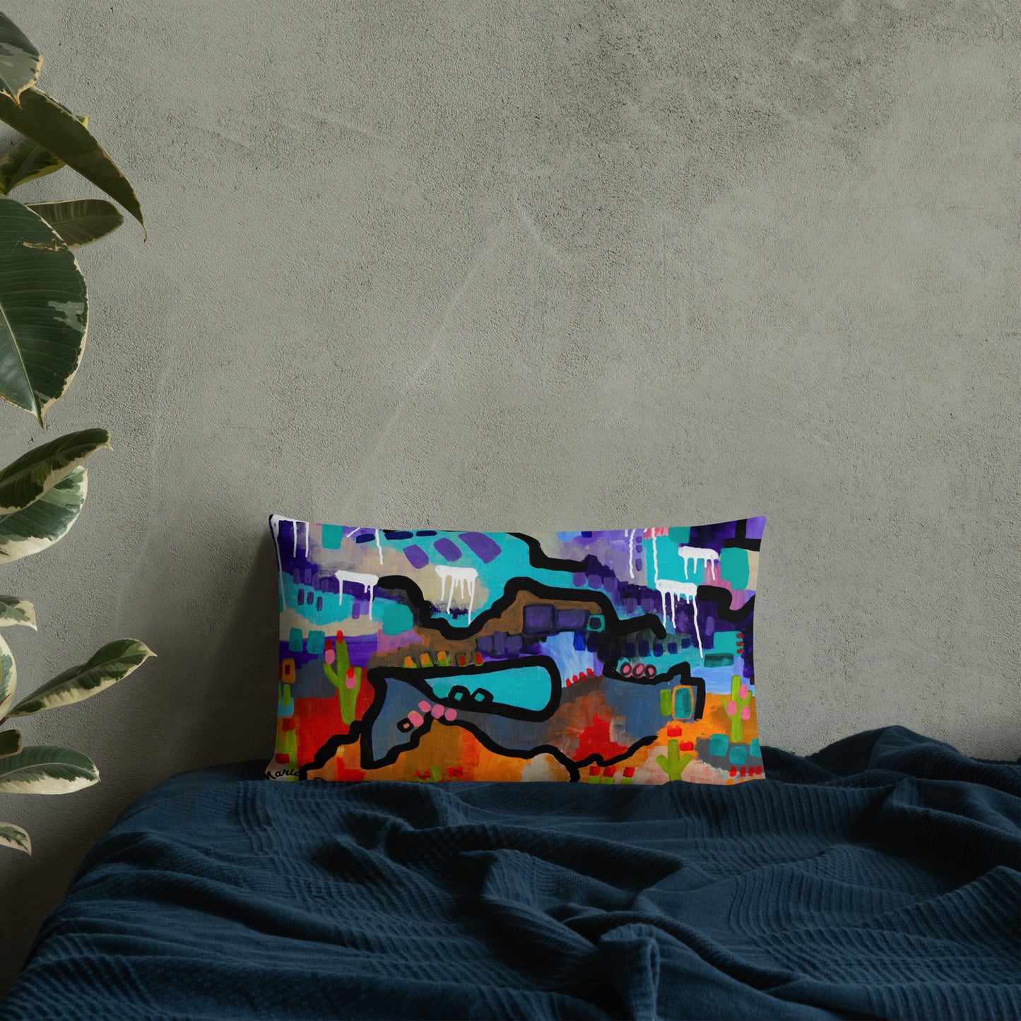 Road Trip Premium Pillow