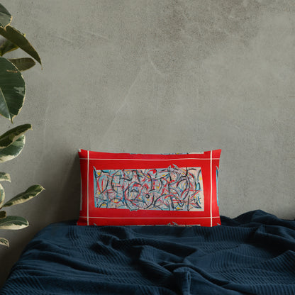Feast & Animalistic Vitatlity Premium Pillow