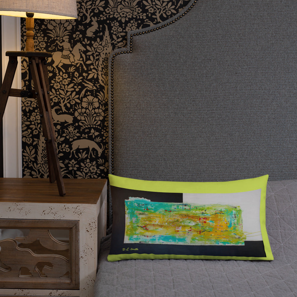 Landscape In Modern Premium Pillow