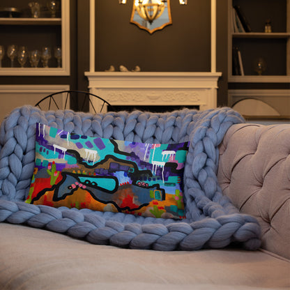 Road Trip Premium Pillow