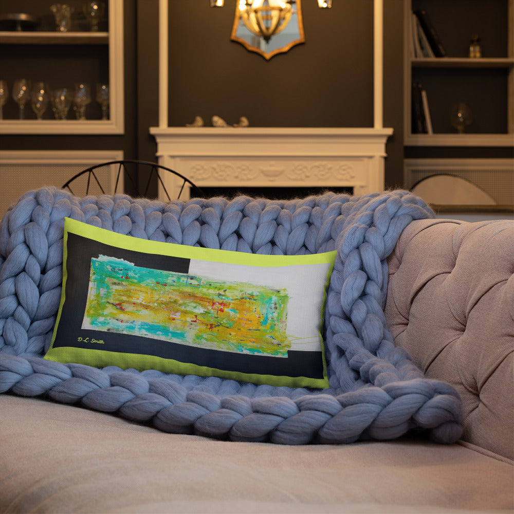 Landscape In Modern Premium Pillow