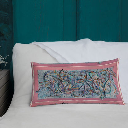 Feast & Animalistic Vitatlity Premium Pillow