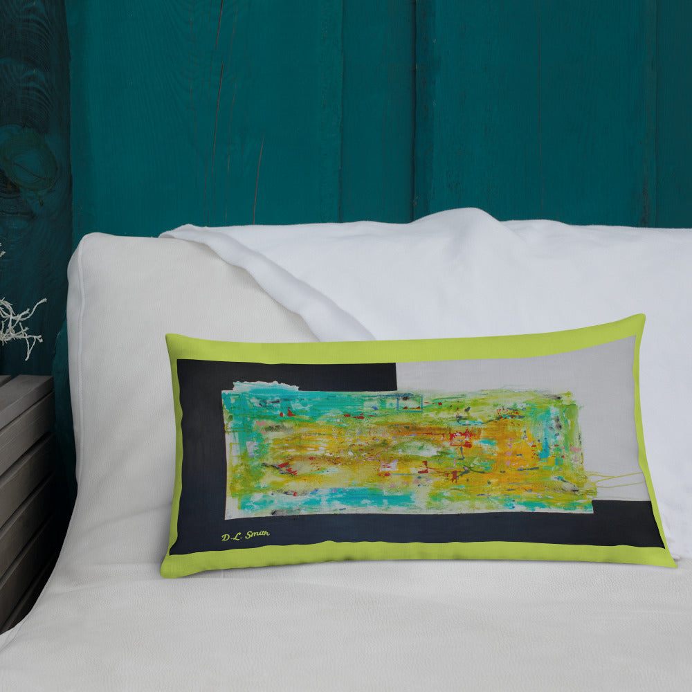 Landscape In Modern Premium Pillow