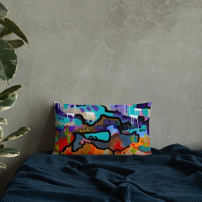 Road Trip Premium Pillow