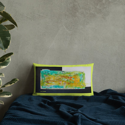 Landscape In Modern Premium Pillow