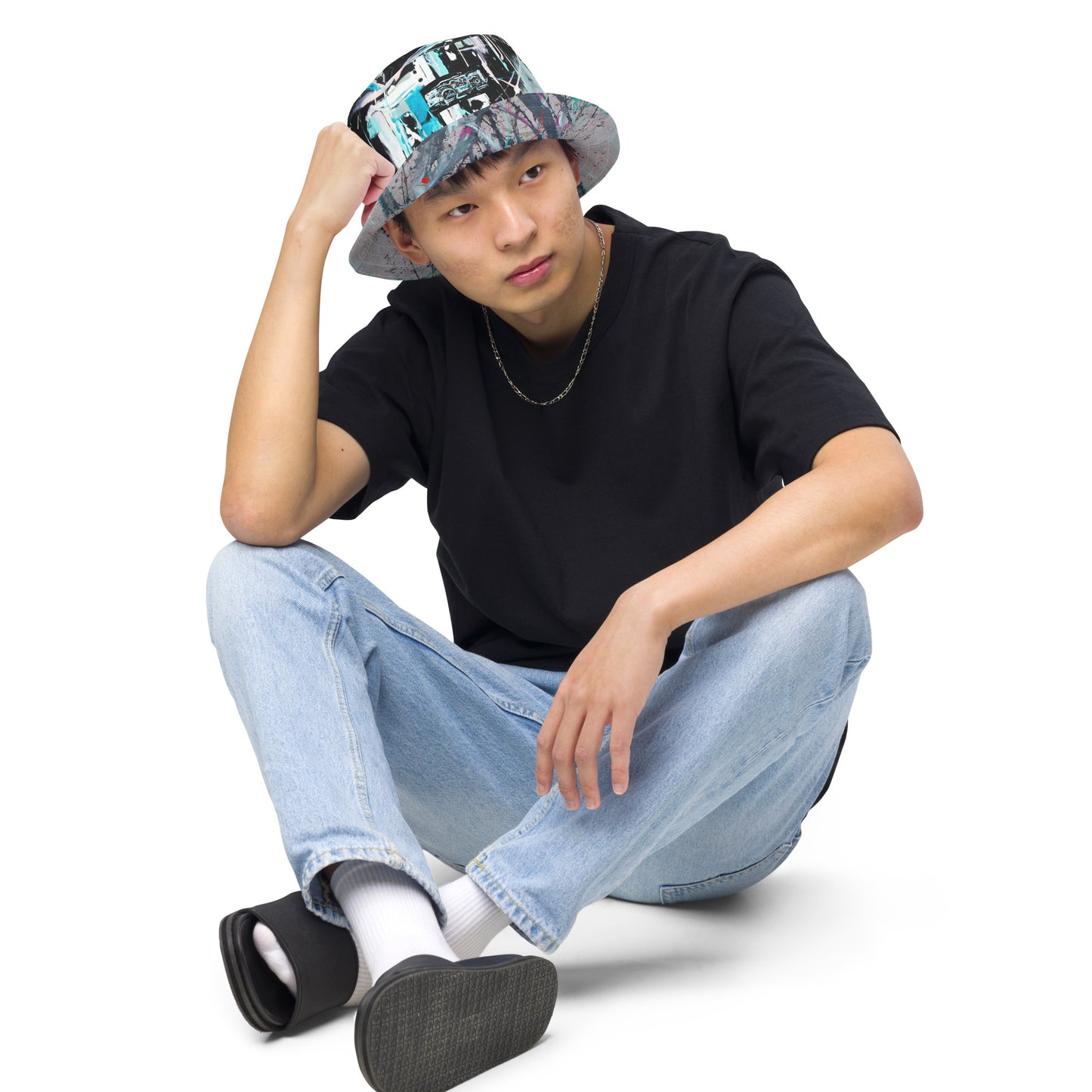 Desert Halogen Reversible bucket hat