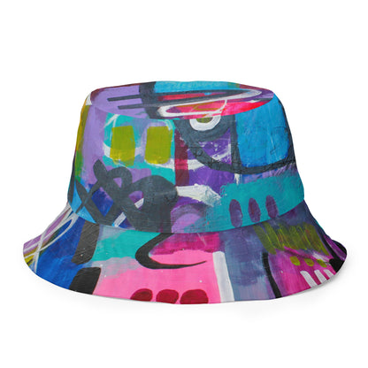 Code of Flowers Reversible bucket hat