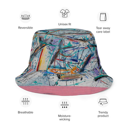 Animalistic Vitality Reversible bucket hat
